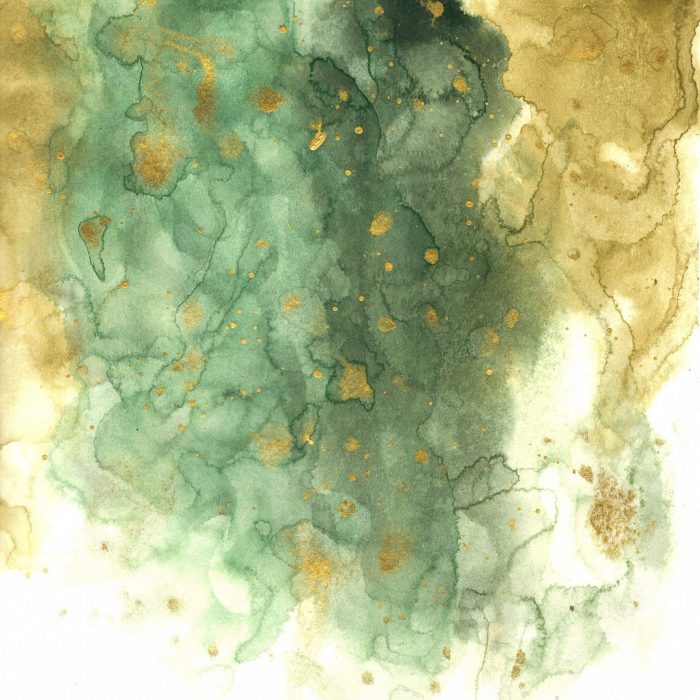 Green Abstract Watercolor